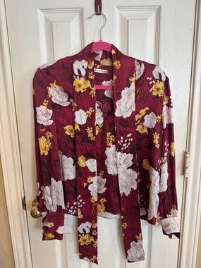 Alice and Olivia Floral Blouse